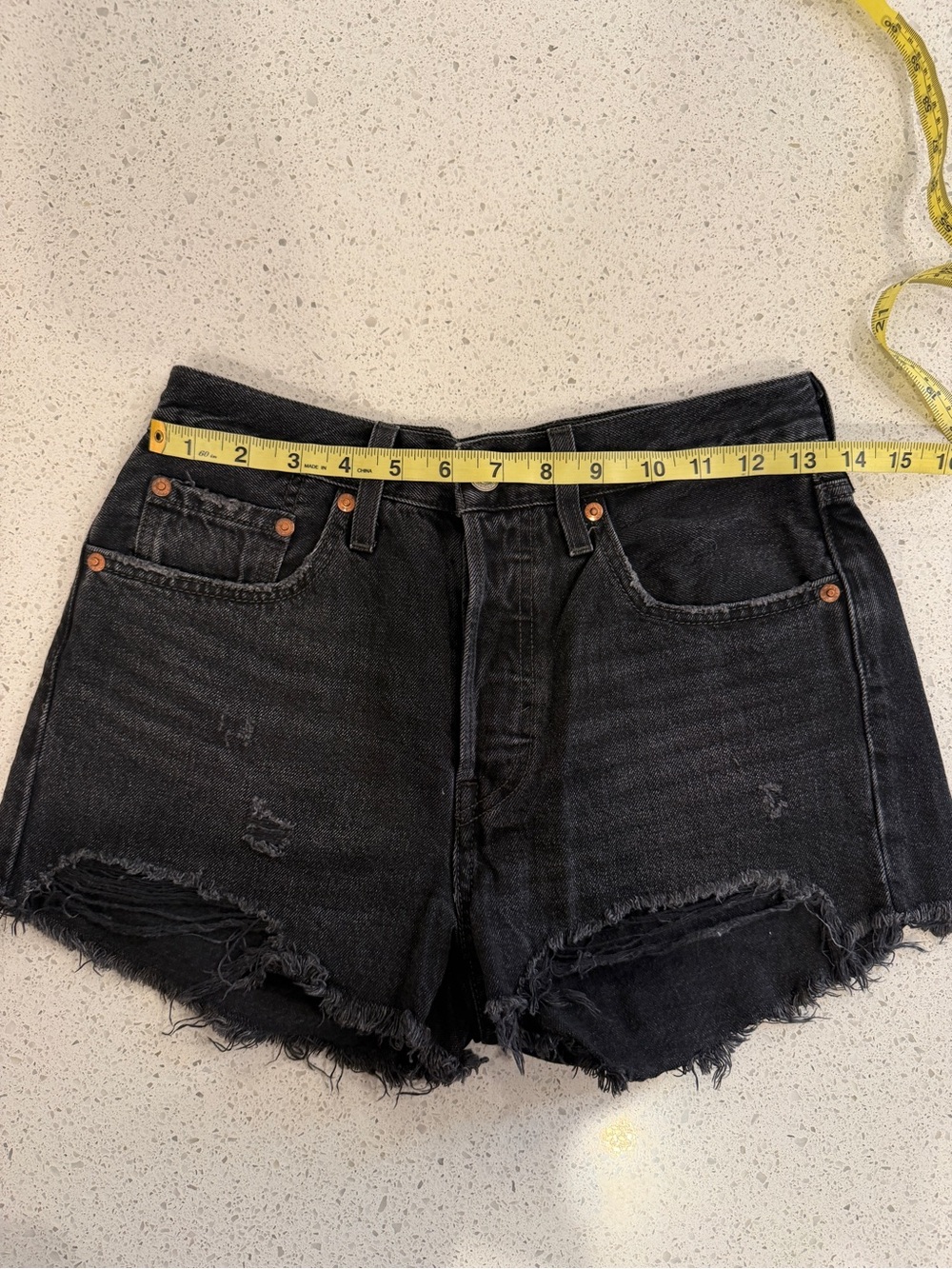 Levi’s 501 Black Women's Denim Shorts